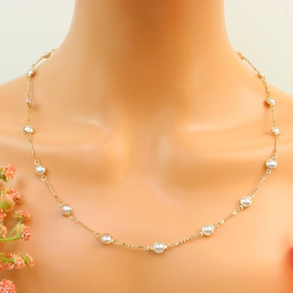 "New Beautiful Design Necklace Chain for Women/Girls, Gift, N589 - Picture 1 of 10